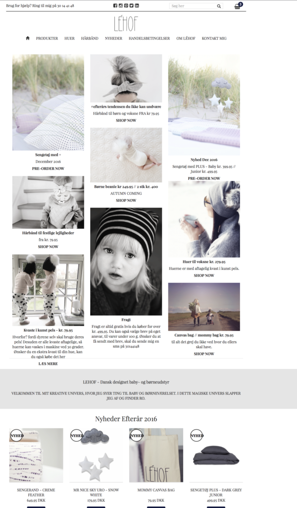 lehof forhandler, børnehuer, børnetøj, sengerande, hårbånd, babysengetøj, juniorsengetøj og andet lækkert børneinteriør htil hjemme og børneværelset. Dansk design i høj kvalitet.